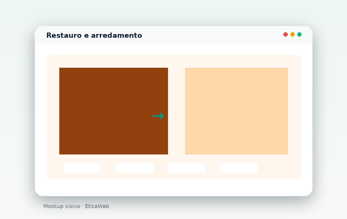 Sito per restauro e arredamento